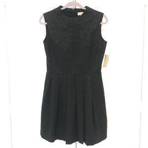 MICHAEL KORS Fit and Flare Black Dress 6 NWT